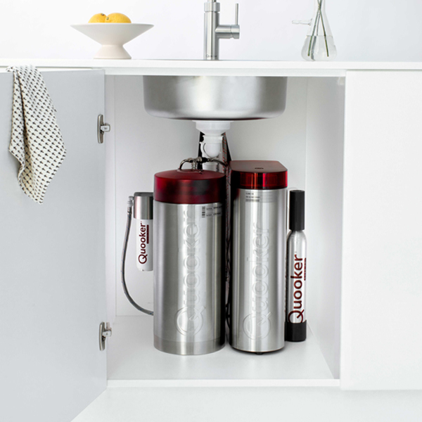 Quooker CUBE Round Chroom kokend water