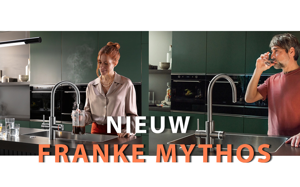 Nieuw in ons assortiment, de Franke Mythos